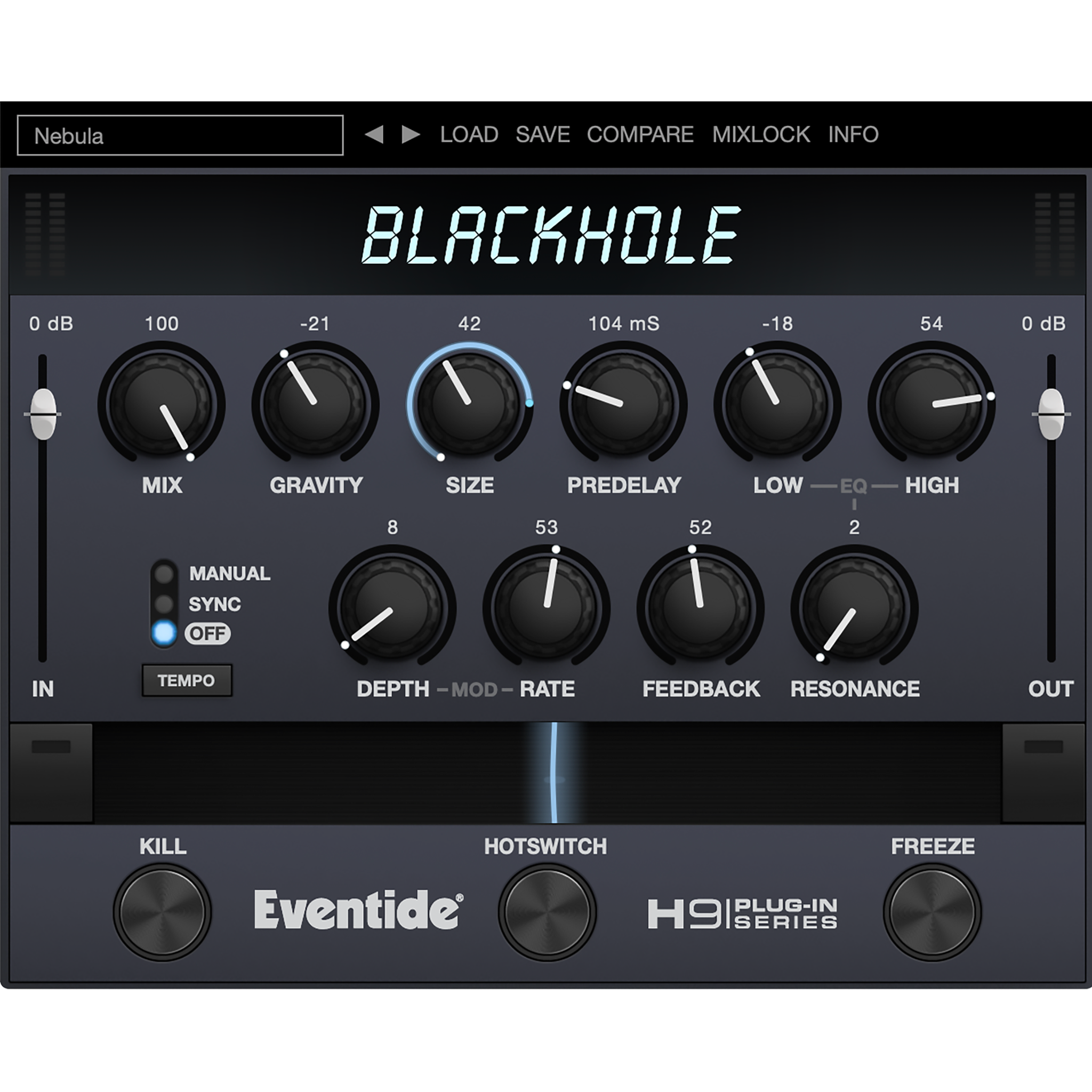 Blackhole User Interface